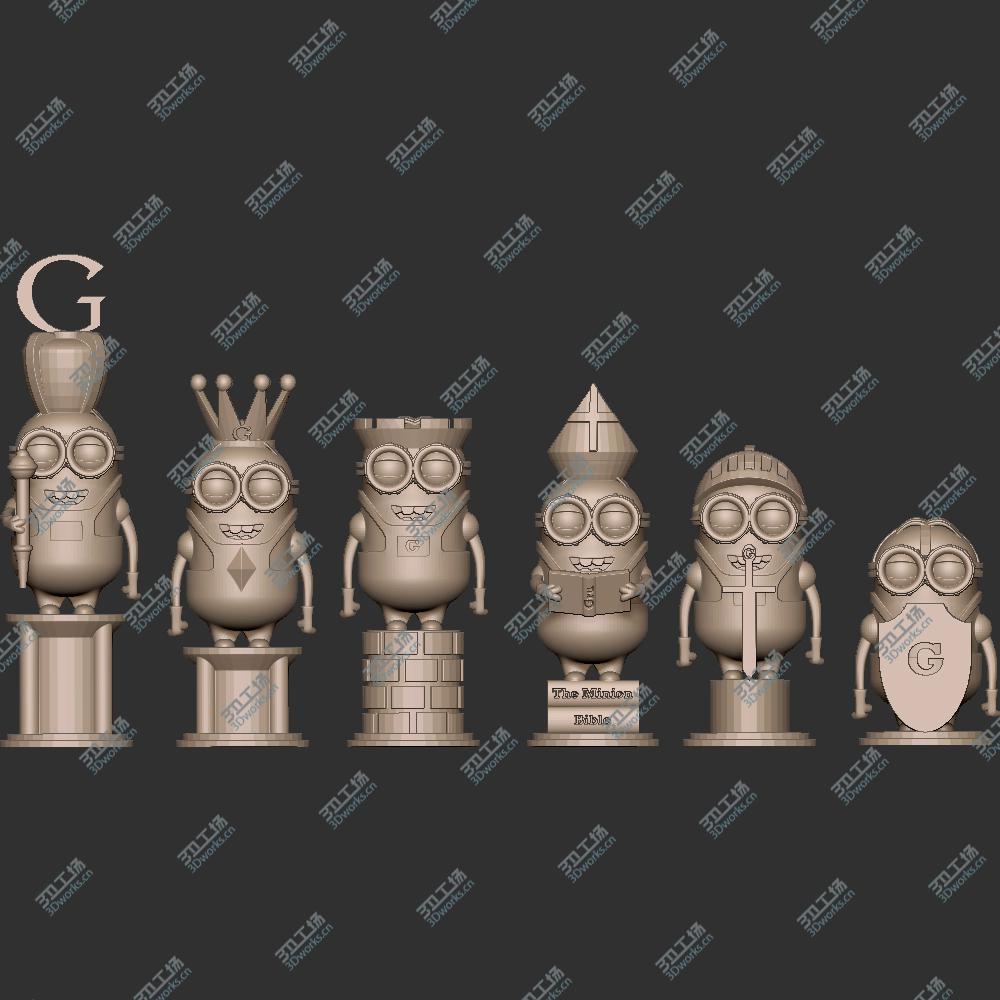 images/goods_img/20200601/小黄人 Zbrush精雕 象棋棋子/1.jpg